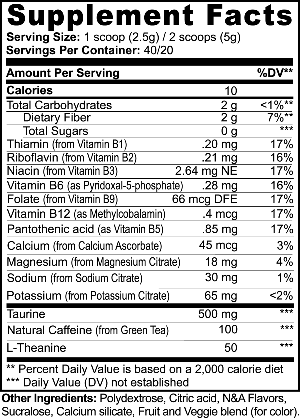 NeuroFuel (Fruit Punch)